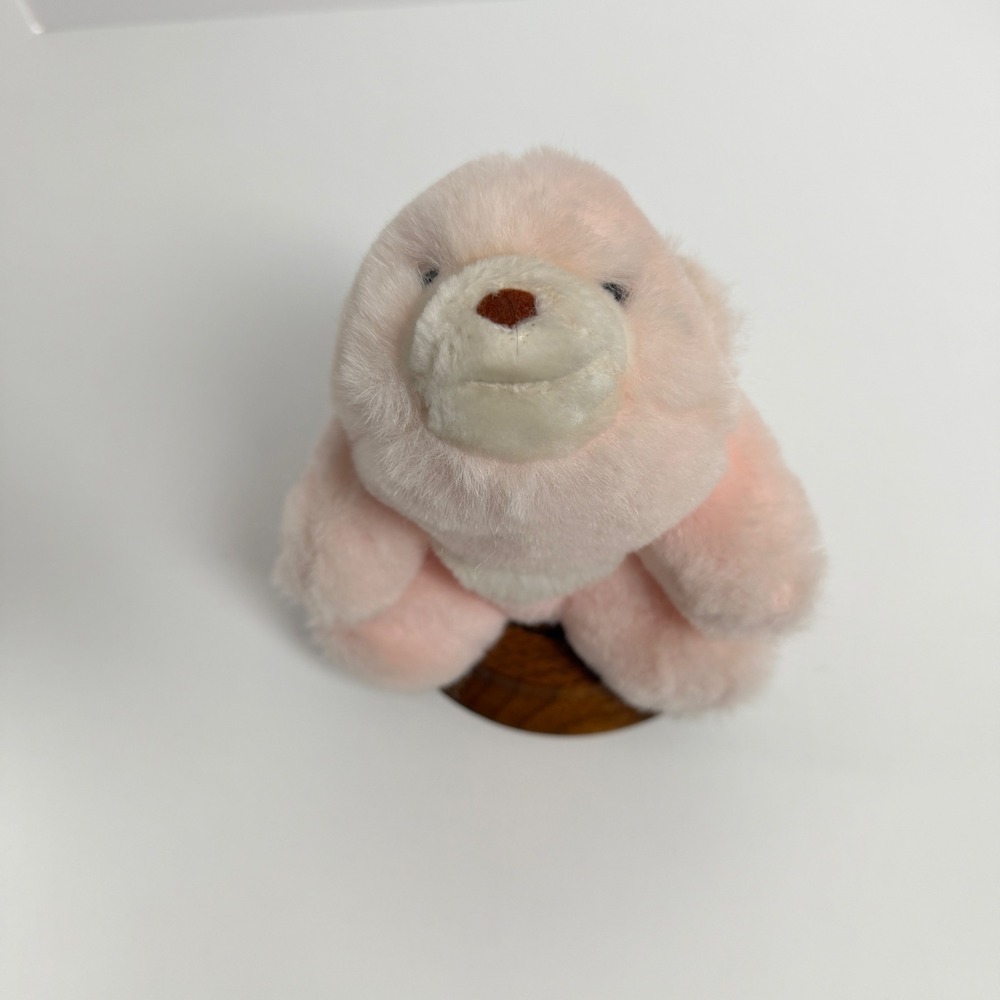 Gund Pink Snuffles Bear Plush‎ 1980 Vintage 5.75" Stuffed Animal
